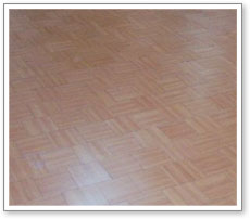 Maple tiled flooring