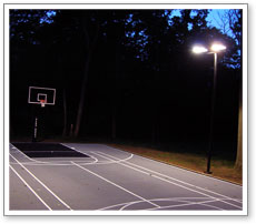 basketball court lighting