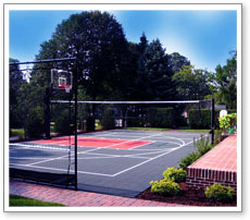 FlexCourt Defender 25x25 Basketball Court