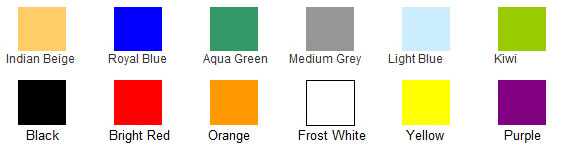 Additional Tennis Court Colors