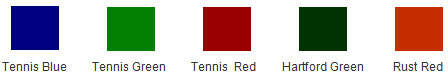 Traditional Tennis Court Colors