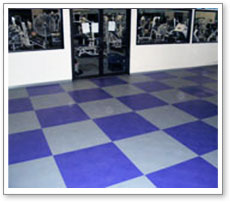 Weight Room Flooring System